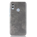 Shockproof Litchi Texture PC + PU Case for Huawei P Smart (2019) (Grey)