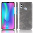 Shockproof Litchi Texture PC + PU Case for Huawei P Smart (2019) (Grey)