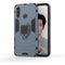 PC + TPU Shockproof Protective Case for Huawei Nova 4e, with Magnetic Ring Holder (Grey)