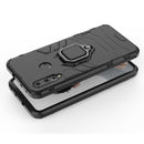 PC + TPU Shockproof Protective Case for Huawei Nova 4e, with Magnetic Ring Holder (Red)