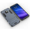 Shockproof PC + TPU Case for Huawei Mate 20 Pro, with Holder(Navy Blue)
