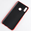 Shockproof Crocodile Texture PC + PU Case for Huawei Y7 (2019) (Red)