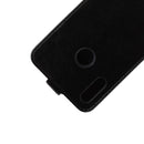 Business Style Vertical Flip Leather Protective Back Cover Case for Huawei Honor 8X, with Card Slot (Black)
