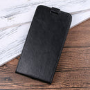 Business Style Vertical Flip Leather Protective Back Cover Case for Huawei Honor 8X, with Card Slot (Black)