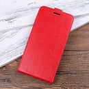 Business Style Vertical Flip Leather Protective Back Cover Case for Huawei Honor 8X, with Card Slot(Red)