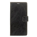 Retro Crazy Horse Texture Horizontal Flip Leather Case for Huawei P30 Lite, with Wallet & Holder & Card Slots & Photo Frame (Black)
