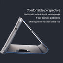 For Huawei Mate 9 Electroplating PC + PU Horizontal Flip Protective Case with Holder & Sleep / Wake-up Function (Black)
