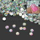 1000x Nail Art Tips 2mm Shine Crystal Glitter Rhinestone Decoration Cratf DIY