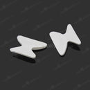 Clear 5 Pairs Air Chamber Nose Pads For Glasses Eyeglasses Sunglasses Screw