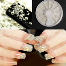 Nail Rhinestone Nail-Art-Decoration Irregular-Beads In-Wheel-Accessories DIY