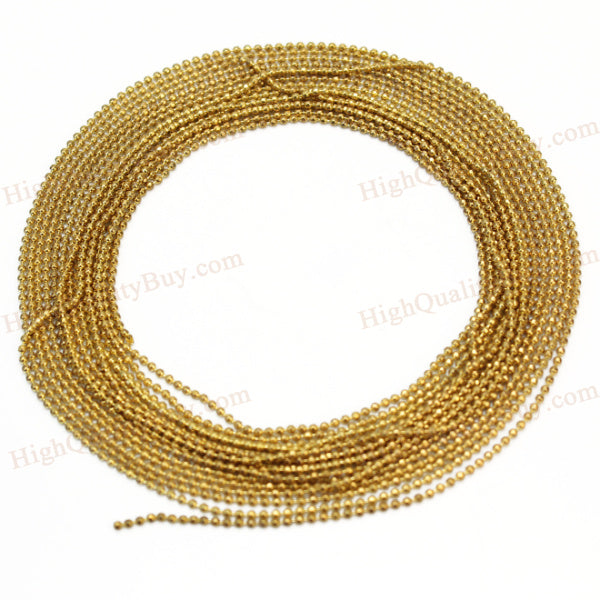 1 pc Golden Beads Line Chain Nails Art Tips Decoration Design Alloy Manicure Hot