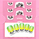 Stickers Manicure Decals Nail-Art-Decorations Flower DIY Self-Adhesive New 2pack