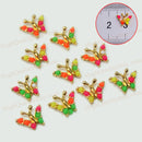 10x Jewelry Nail-Decorations Charms Nails-Making- Butterfly Manicure Nail  Art