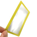 2 X Credit Card PVC Magnifier Magnifying Reading Visual Magnification Best