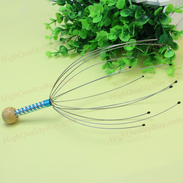 3x Homehould Head Scalp Massage Massager Stress Release Equipment Health Care