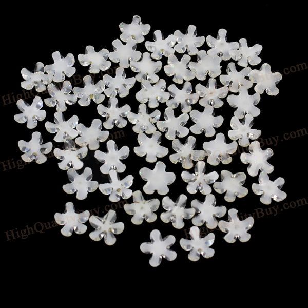 40 x Rhinestone Decor Flower Design Nail Art Tip DIY Beauty Manicure Best