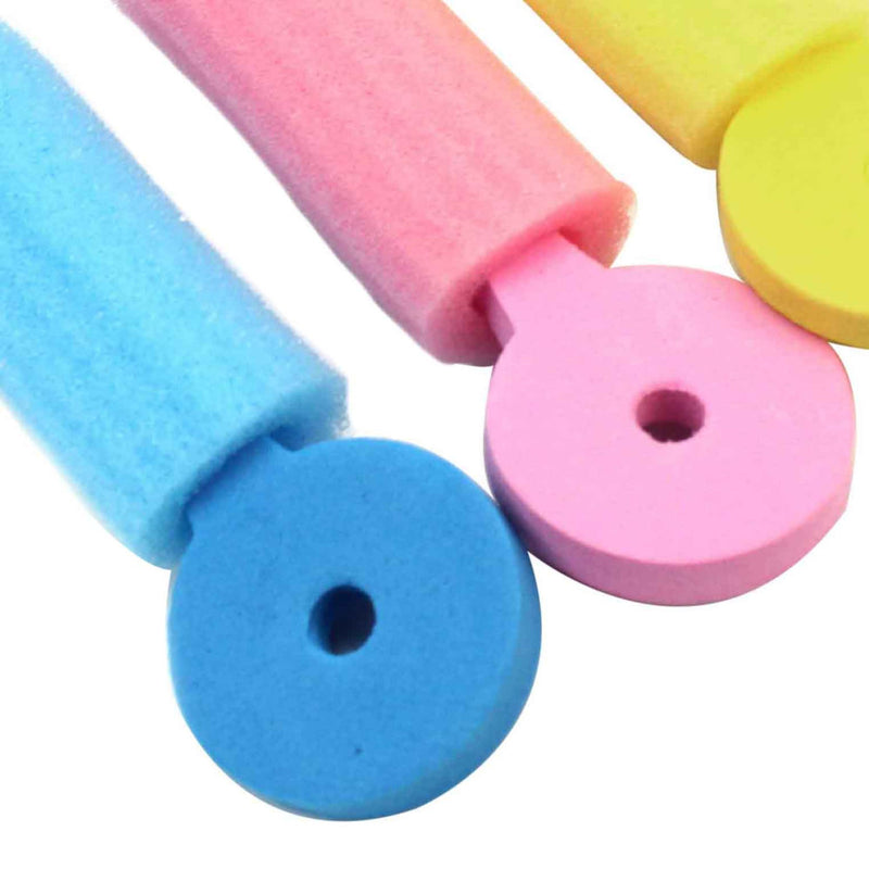 6Pieces Women's Hair Roller Magic Sponge Curler Curly Roll Tools Convenient Hot