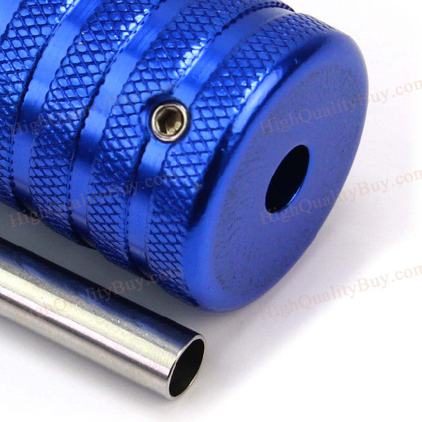 1* Professional Tattoo Machine 35mm Aluminum Alloy Stainless Steel Grip Tube New
