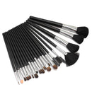 20pcs Foundation Lip Eyeshadow Brushes Pro Blusher Powder Set Brush Face Makeup