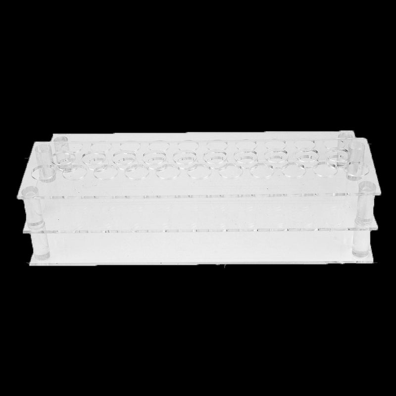 41 Holes 2 layers Acrylic Makeup Lipstick Display Stand Holder Cosmetic NEW 1X