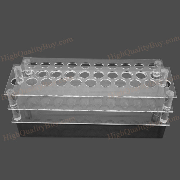 41 Holes 2 layers Acrylic Makeup Lipstick Display Stand Holder Cosmetic NEW 1X
