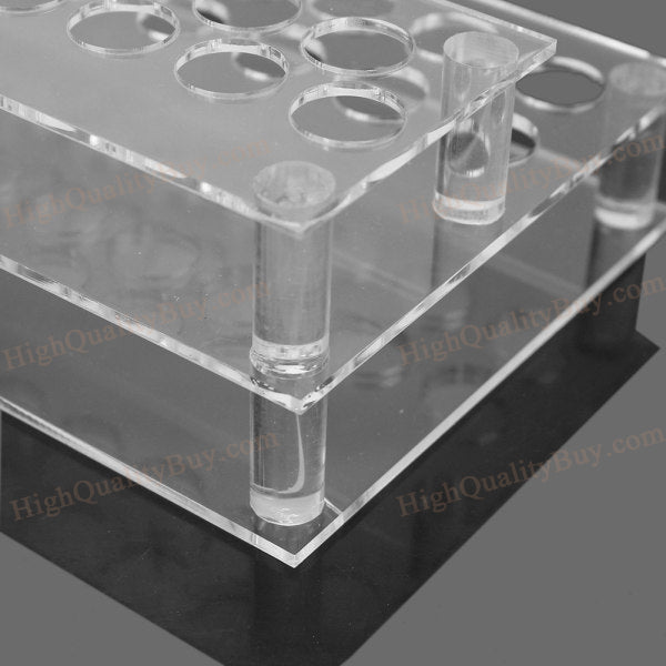 41 Holes 2 layers Acrylic Makeup Lipstick Display Stand Holder Cosmetic NEW 1X