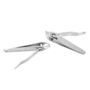 2 x Finger Toe Slant Edge Nail Clipper Pedicure Manicure Home Use Trimmer Useful