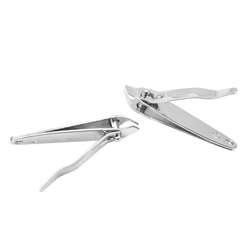 2 x Finger Toe Slant Edge Nail Clipper Pedicure Manicure Home Use Trimmer Useful