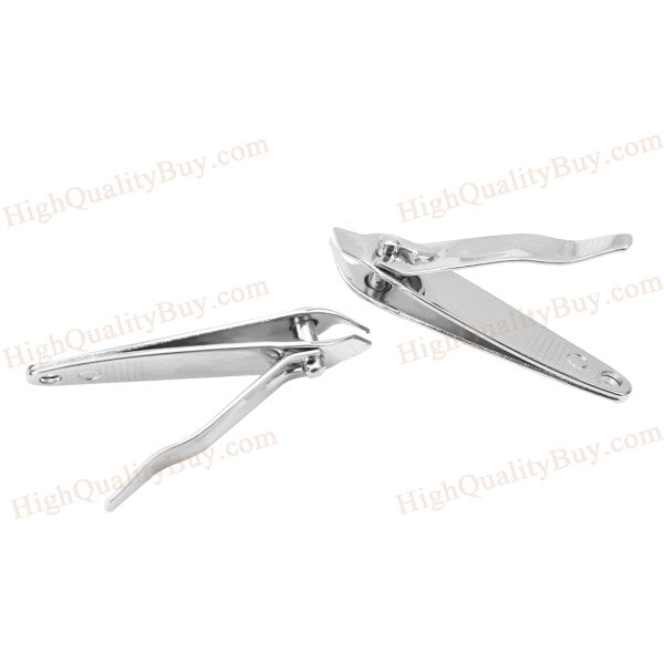 2 x Finger Toe Slant Edge Nail Clipper Pedicure Manicure Home Use Trimmer Useful