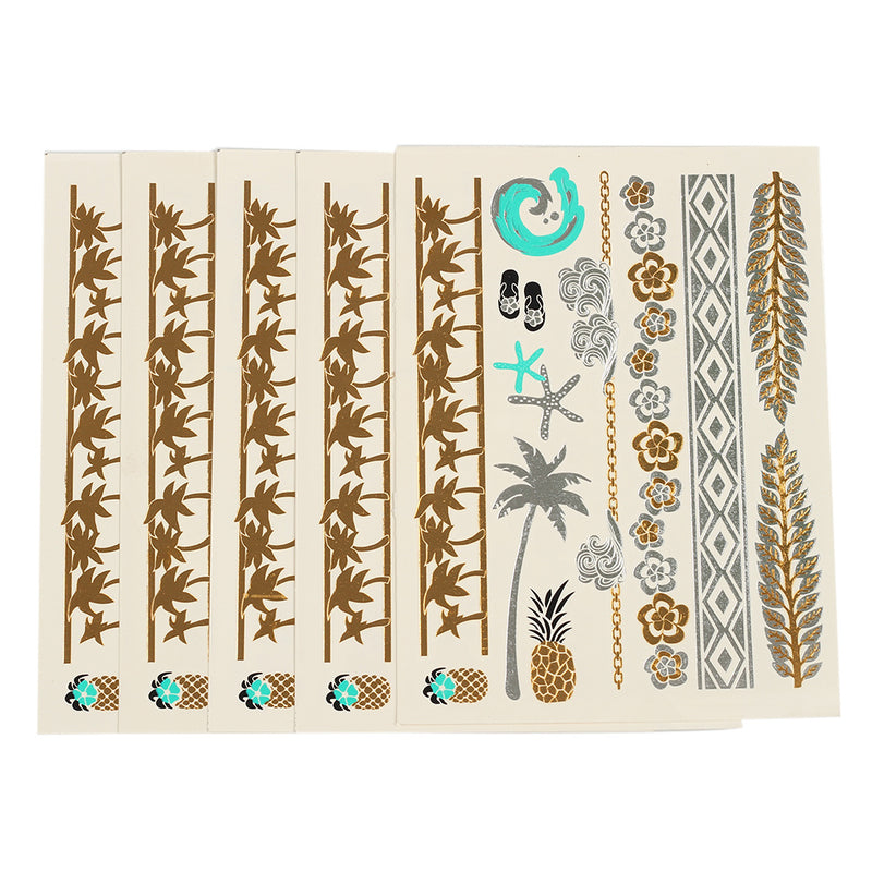 Temporary Tattoos Stickers Body Flowers-Series Girl Waterproof Fashion Woman