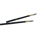 2Pcs Waterproof Eyebrow Pencils with Brow Brush Smudge-proof Dark Brown