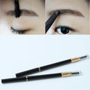 Eye Brow Pencil 2Pcs Waterproof Automatic Rotating Eyebrow Pen with Brush