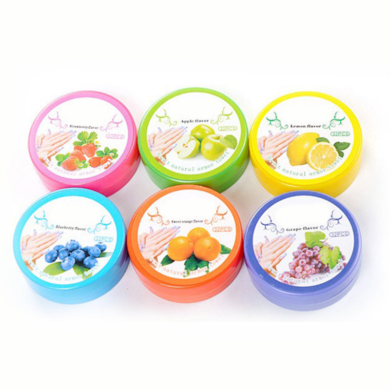 Fruits Flavor Nail Art Polish Remover Pads Wet Wipe Cleaning 64x/2 Box teyp New