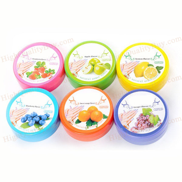 Fruits Flavor Nail Art Polish Remover Pads Wet Wipe Cleaning 64x/2 Box teyp New