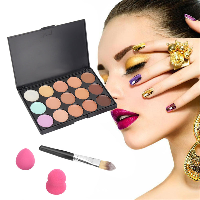 32Pcs Pro Makeup Brush Set Eyebrow Shadow Face Powder Foundation Brushes + Case