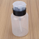 Empty Nail Art Pump Dispenser Acetone Polish Remover Alcohol Liquid New 2 x