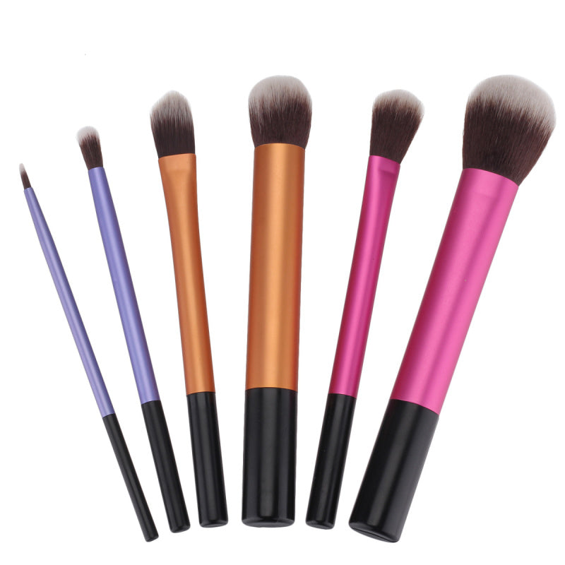 6 pcs Pro Makeup Brushes Set Eye shadow Lip Liner Brush Powder Foundation  Hot