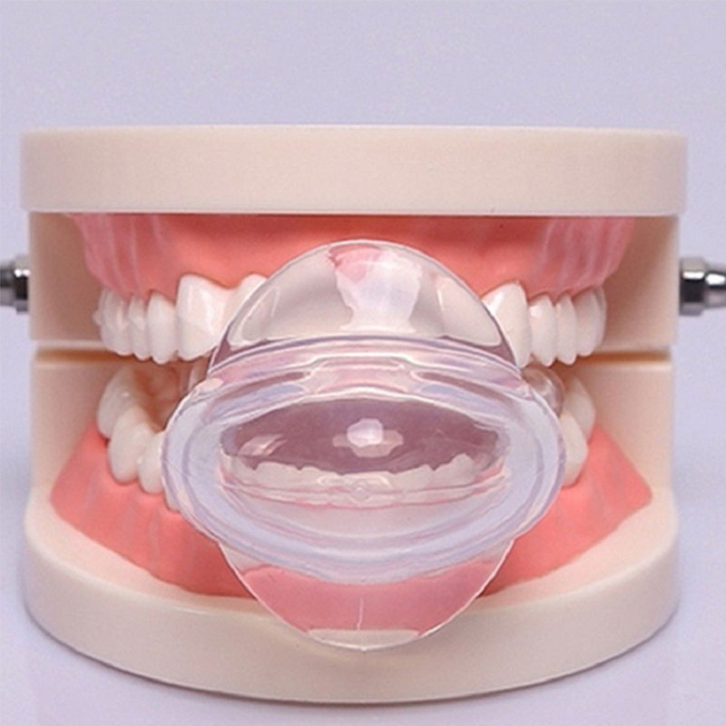 Tongue Stopper Anti Snoring Mouthpiece Device Medical Silicone Breathing Slee