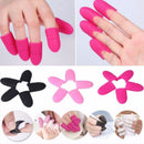 Silicone Nail UV Gel Nail Art Soak Off Clip Cap UV Gel Polish Remover Wrap Hot