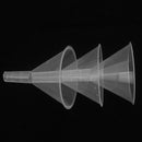 3 pcs Transparent Plastic Funnels Filling Mini Bottles Liquid Water Perfume Hot