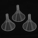 3 pcs Transparent Plastic Funnels Filling Mini Bottles Liquid Water Perfume Hot