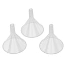 3 pcs Transparent Plastic Funnels Filling Mini Bottles Liquid Water Perfume Hot