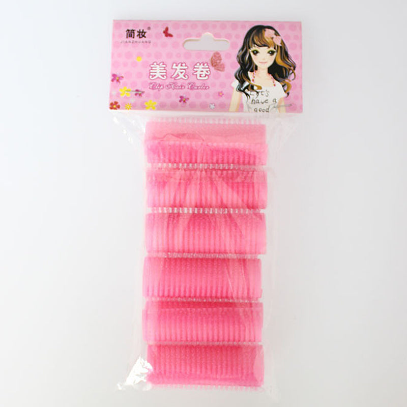 High New 6 x Large Hair Salon Rollers Curlers Tools Hairdressing tool Soft Hot