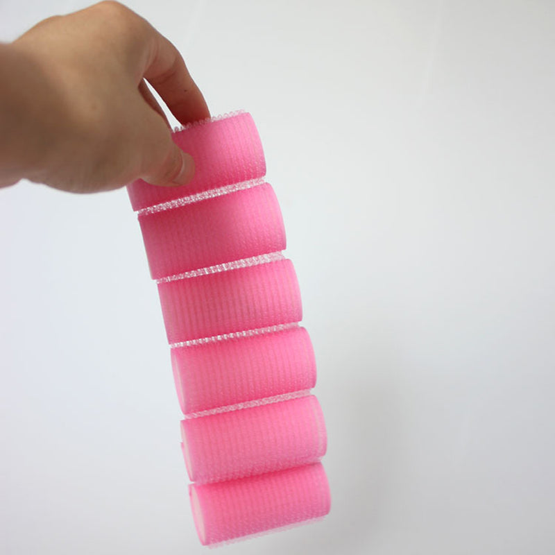 High New 6 x Large Hair Salon Rollers Curlers Tools Hairdressing tool Soft Hot