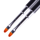 Dual-Ended Poly Builder Nail Art Pen Slice Brush Slice Shape Tool Polish New 1x