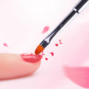 Dual-Ended Poly Builder Nail Art Pen Slice Brush Slice Shape Tool Polish New 1x