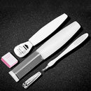 Set of 4PCS Nail Clipper Manicure / Pedicure Set Stainless Steel Kit Travel
