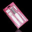 Set of 4PCS Nail Clipper Manicure / Pedicure Set Stainless Steel Kit Travel