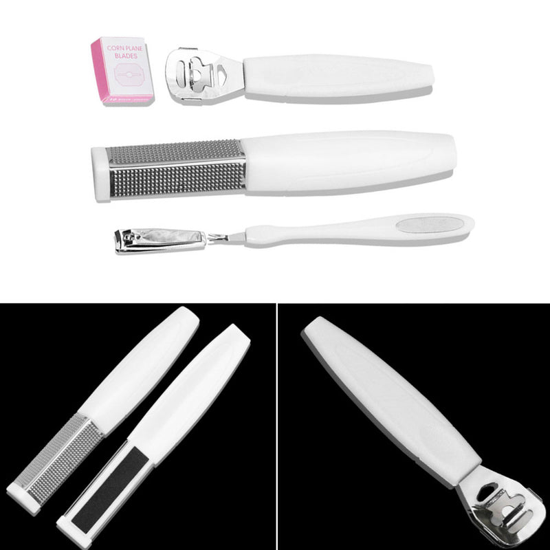 Set of 4 x Nail Clipper Manicure / Pedicure Set Stainless Steel Kit Travel Best