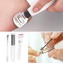 Set of 4 x Nail Clipper Manicure / Pedicure Set Stainless Steel Kit Travel Best
